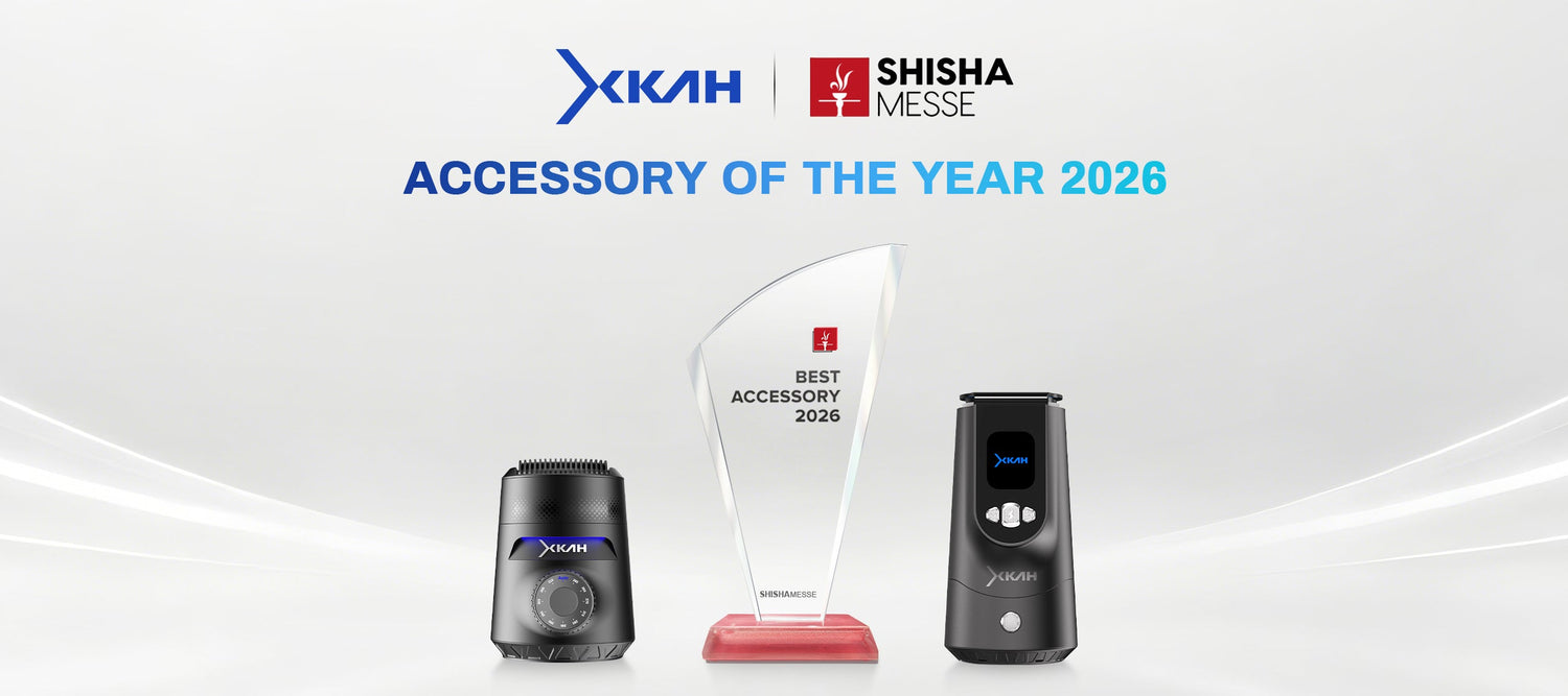XKAH Named "Best Accessory 2026" at ShishaMesse Frankfurt