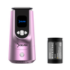 Pink XKAH Pro with extra battery on a white background